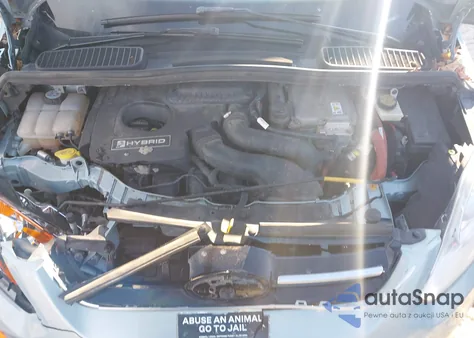 2013 Ford C-Max Hybrid Se z USA, uszkodzony, nr VIN 1FADP5AU0DL502948